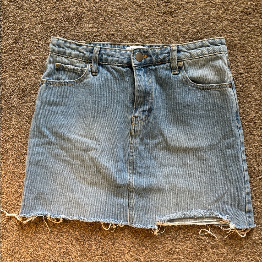 Abound Denim Mini Skirt W 28